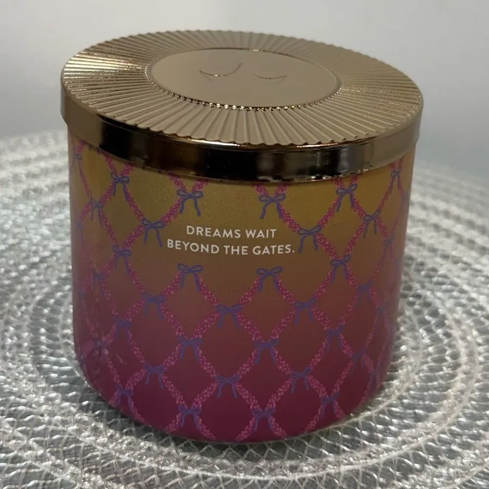 BBW Disney Aurora 3 Wick Scented Candle NWT